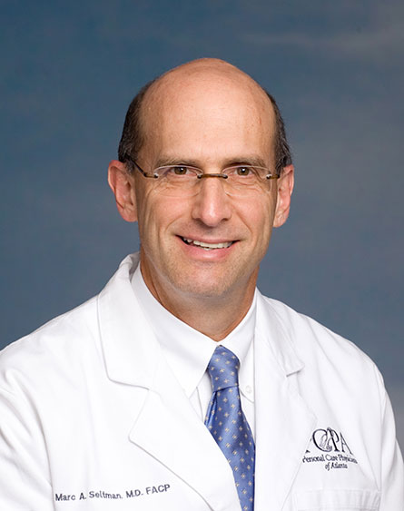 Marc A. Seltman, MD, FACP, physician with Personal Care Physicians of Atlanta, private medical practice in Sandy Springs